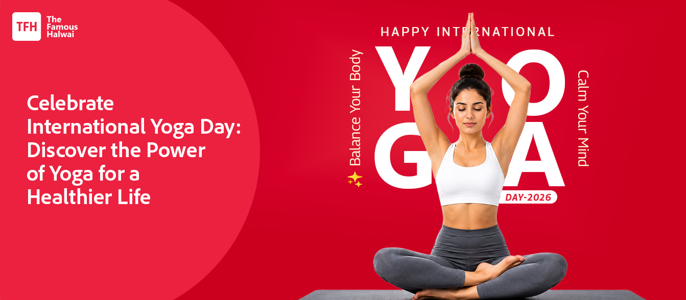 Healthy Living Starts Here: Yoga and Hygienic Food by The Famous Halwai